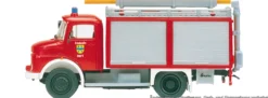 Preiser 31252 Mercedes-Benz LAF 911 B/32 RW 1 | Blaulichtmodell Bausatz 1:87