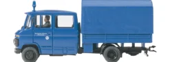 Preiser 37007 Mercedes-Benz L 407 D I-Truppenwagen THW | Blaulichtmodell 1:87