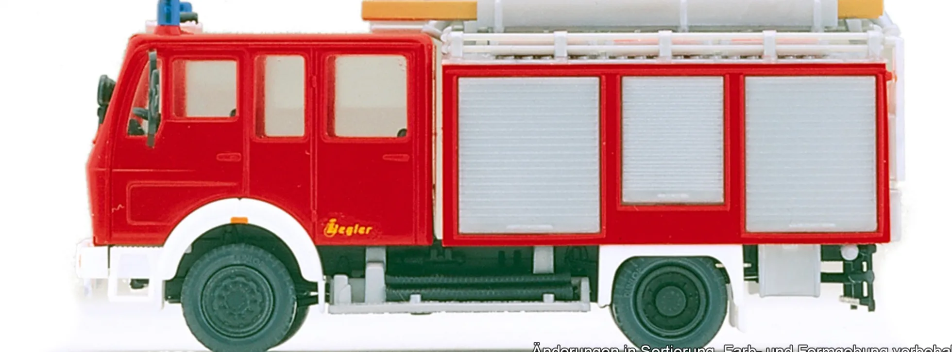 Preiser 31144 Mercedes-Benz SW 2000 Schlauchwagen | Blaulichtmodell Bausatz 1:87