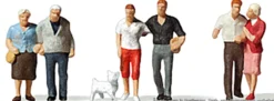 Preiser 88555 Paare und Hund Figuren Spur Z