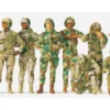 Preiser 16548 Panzerbesatzungen US Army | 20 unbemalte Figuren | Spur H0
