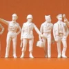 Preiser 72502 Piloten, Bodenpersonal U.S. Army Militaria-Figuren 1:72