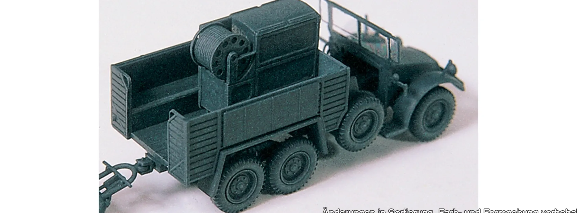 Preiser 16584 Scheinwerferkraftwagen KFZ 83. Krupp | Militärmodell Bausatz 1:87