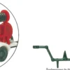 Preiser 31254 Ziegler 2 B/2 C Schlauchanhänger | Blaulichtmodell Bausatz 1:87