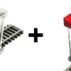 PROSES PBS-FIX-04 Schotterkleber-Applikator + Schotterverteiler Set | Spur N