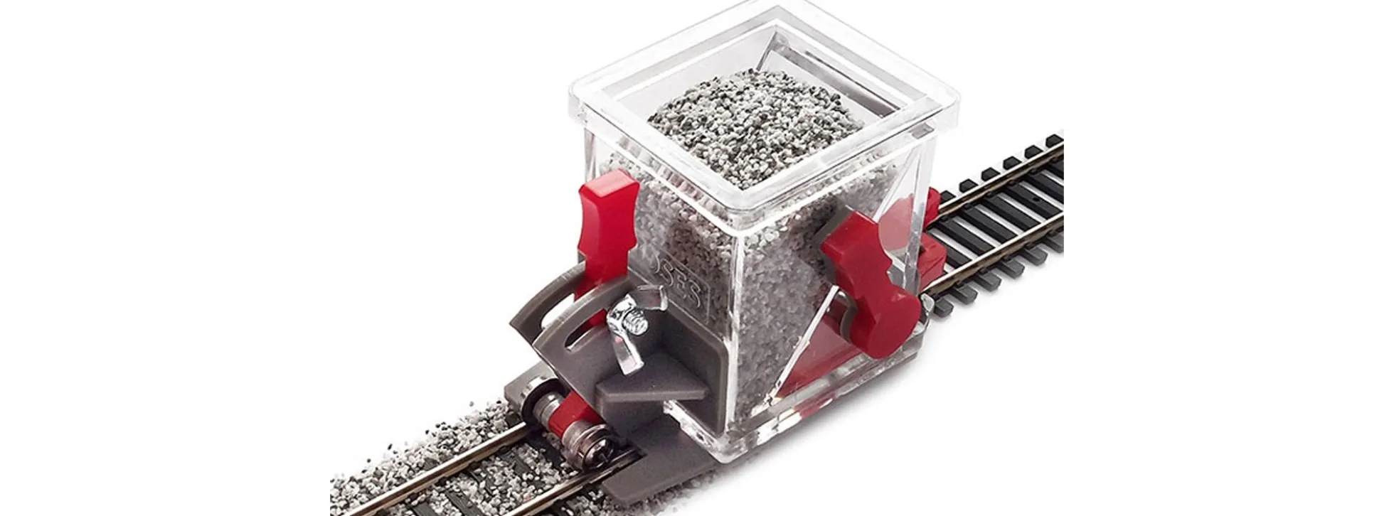 PROSES PBS-HO-02 Schotterverteilerwagen mit Höhenverstellung | DC | Spur H0