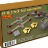PROSES PPP-12 5-teiliges Modelleisenbahn-Werkzeugset | Spur TT