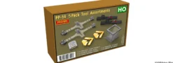 PROSES PPP-14 5-teiliges Modelleisenbahn-Werkzeugset | für märklin C-Gleis | Spur H0