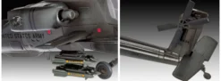 Revell 64985 AH-64A Apache Model Set | Hubschrauber Bausatz 1:100