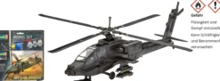 Revell 64985 AH-64A Apache Model Set | Hubschrauber Bausatz 1:100