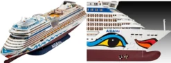 Revell 05230 AIDA Kreuzfahrtschiff | Bausatz | 64 cm Länge | 1:400