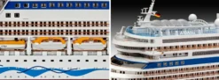 Revell 05230 AIDA Kreuzfahrtschiff | Bausatz | 64 cm Länge | 1:400