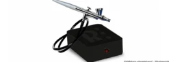 Revell 39145 Airbrush Starter-Set mit Kompressor | Einsteiger-Kompressor
