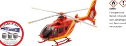 Revell 74986 Airbus EC135 Air-Glaciers | Starter-Kit | Hubschrauber Bausatz 1:72