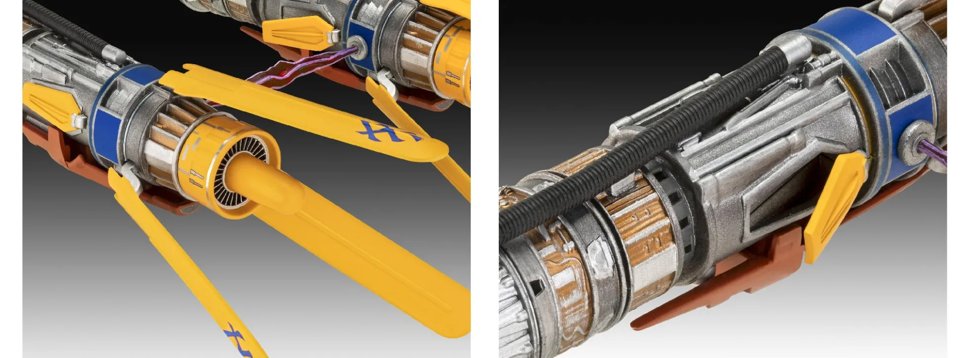 Revell 05639 Anakins Podracer EP1 25th Anniv. Geschenkset | Raumschiff Bausatz 1:31