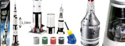Revell 03704 Apollo 11 Saturn V Rocket | Raumfahrt Bausatz 1:96