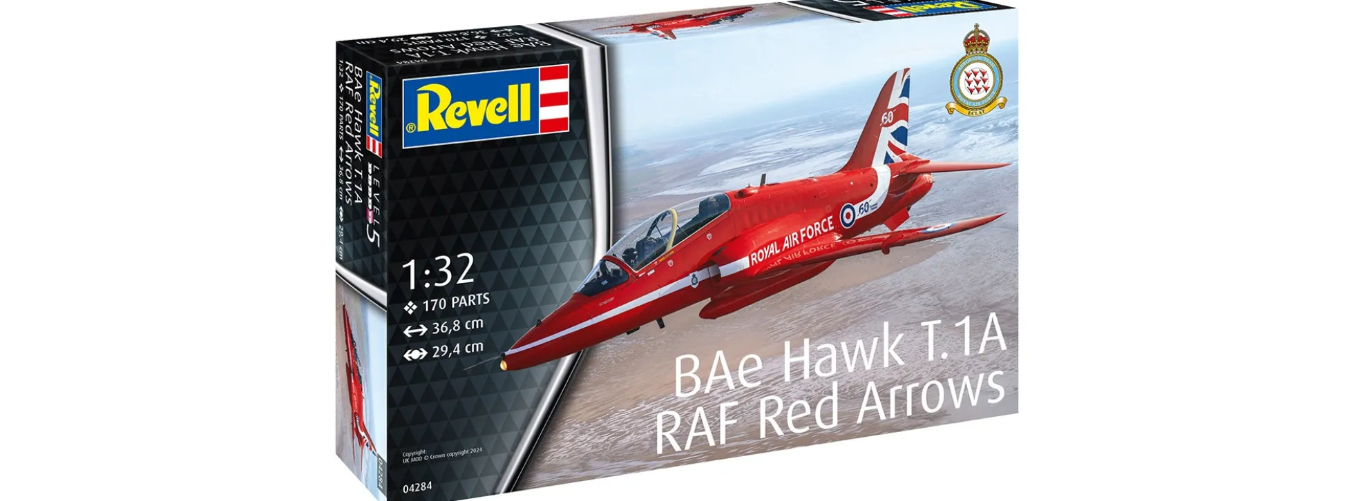 Revell 04284 BAE Hawk T.1A RAF Red Arrows | Flugzeug Bausatz 1:72