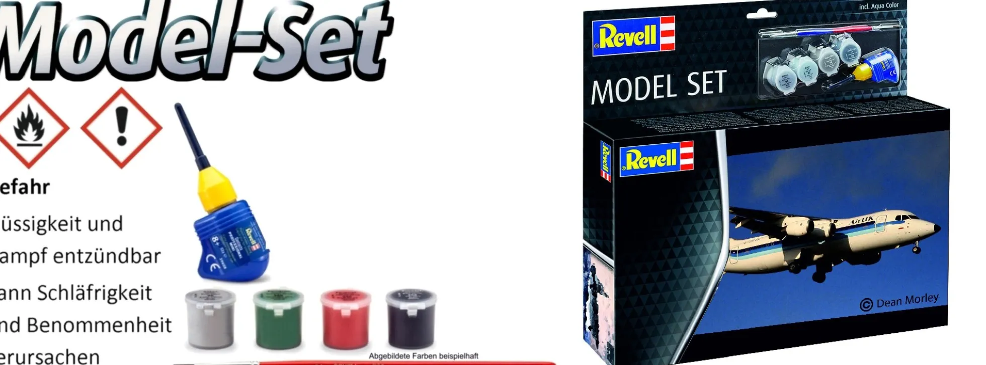 Revell 63791 BAe 146 RJ85 Model Set | Flugzeug Bausatz 1:144