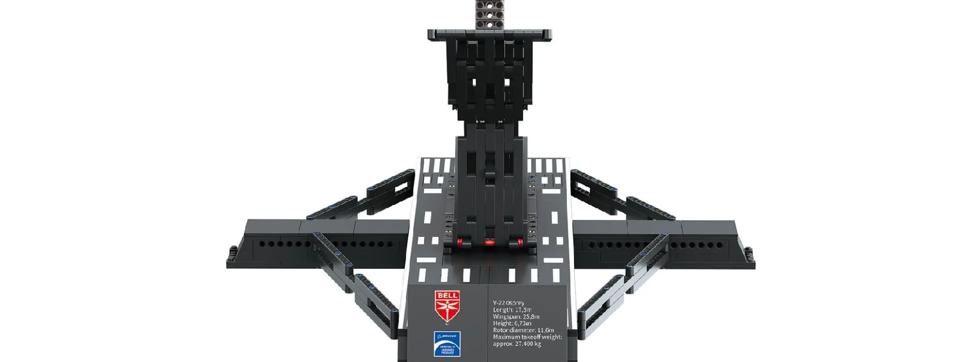Revell 00961 Bell Boeing V-22 Osprey - Brick System | Flugzeug Baukasten 1:25