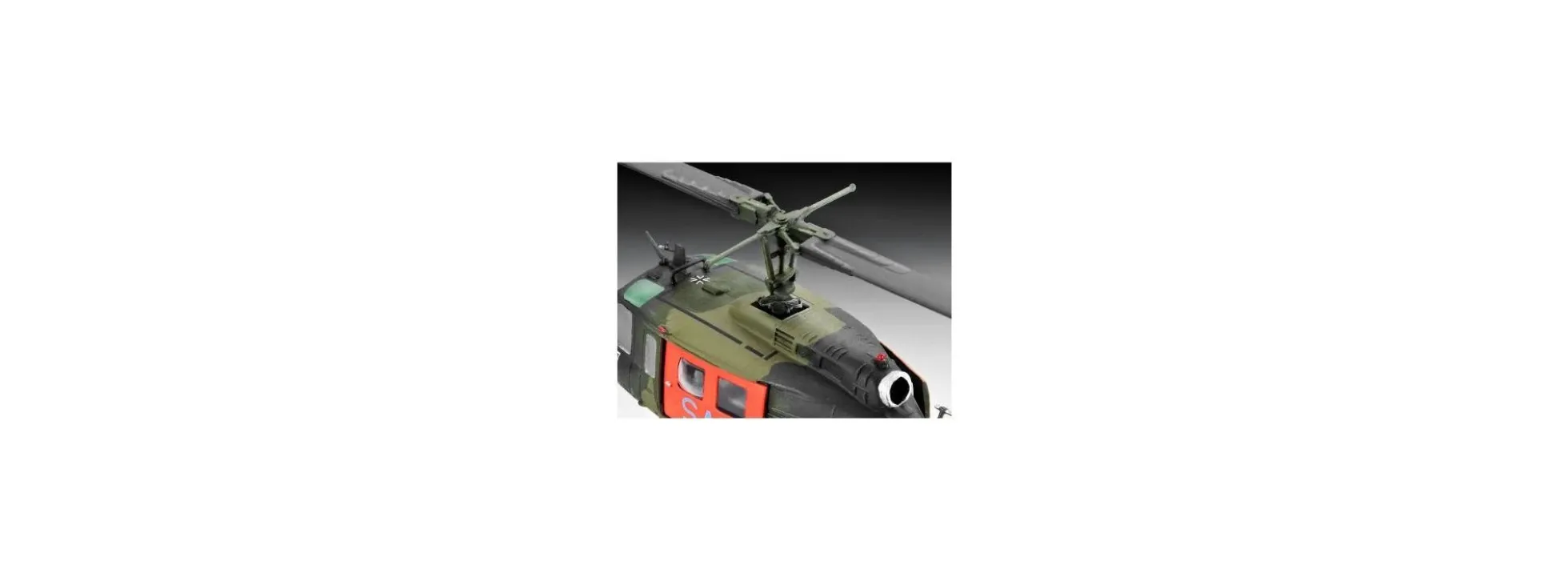 Revell 04444 Bell UH-1D Luftwaffe/Heer Hubschrauber Bausatz 1:72