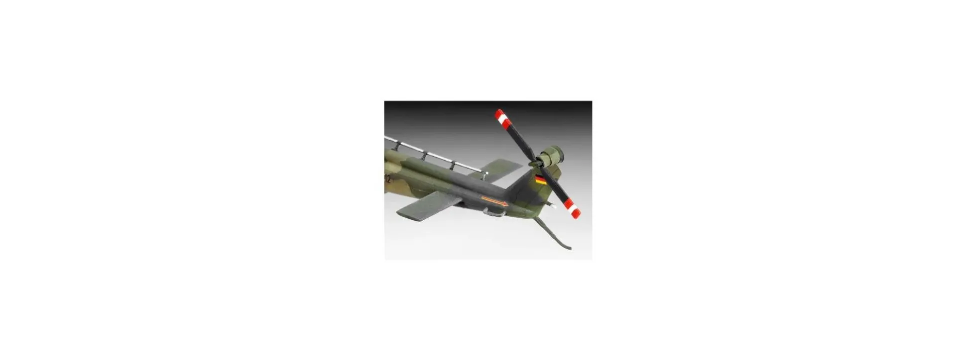 Revell 04444 Bell UH-1D Luftwaffe/Heer Hubschrauber Bausatz 1:72