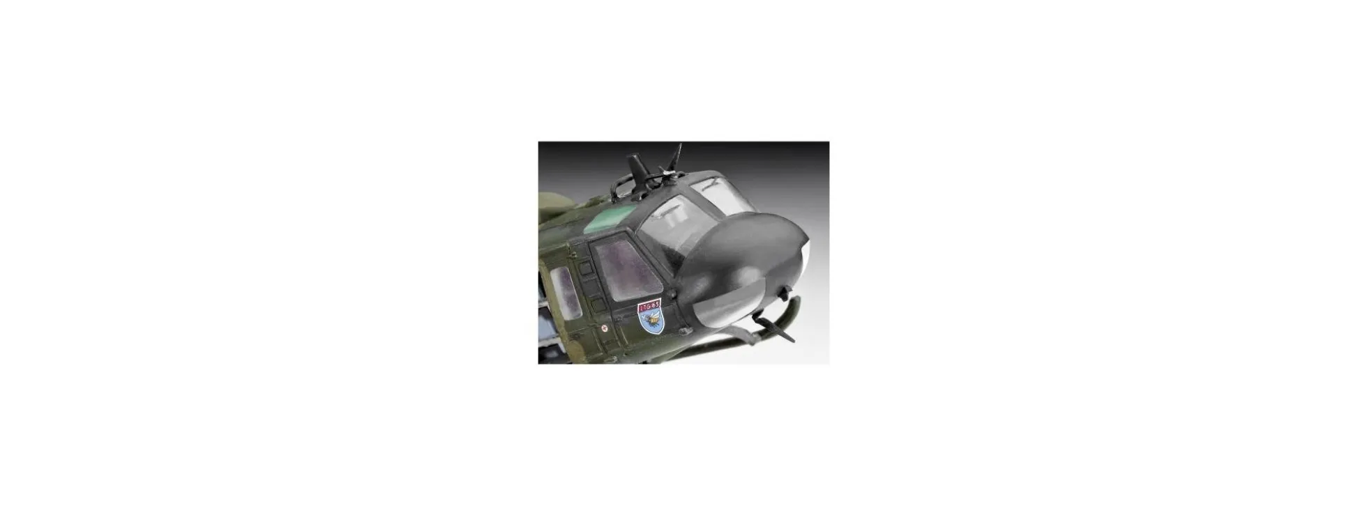 Revell 04444 Bell UH-1D Luftwaffe/Heer Hubschrauber Bausatz 1:72