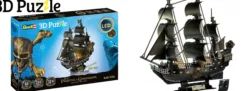 Revell 00155 Black Pearl LED Edition | 3D-Puzzle | 293 Teile | ab 12 Jahren