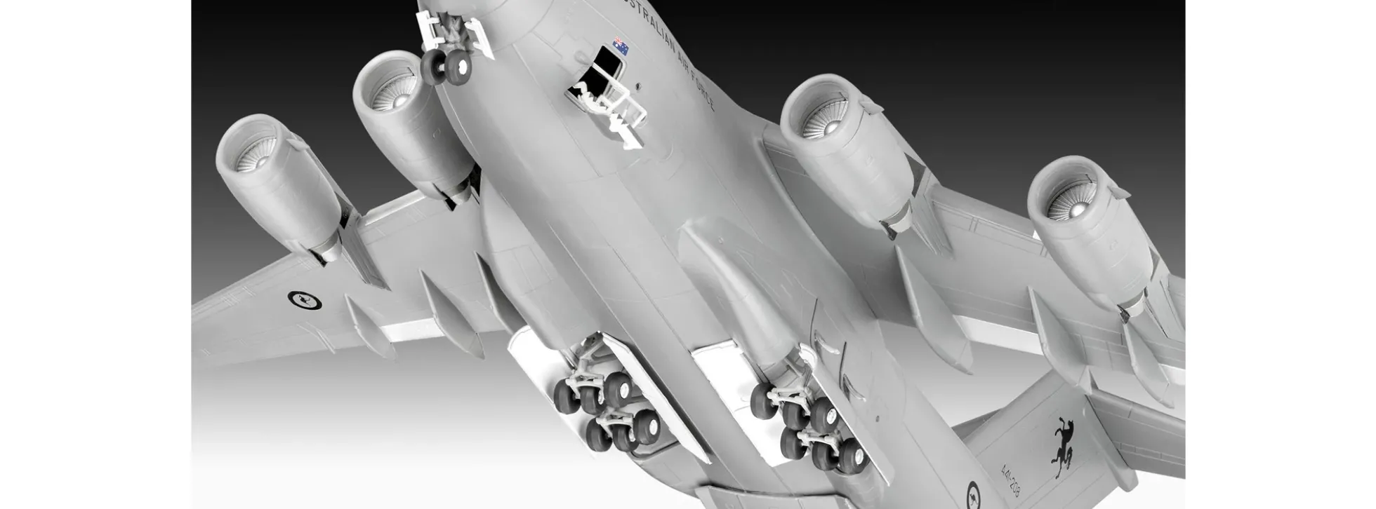 Revell 03747 Boeing C-17A Globemaster III | Flugzeug Bausatz 1:144