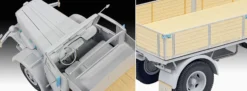 Revell 07580 Büssing 8000 S 13 mit Anhänger | Platinum Edition | LKW Bausatz 1:24