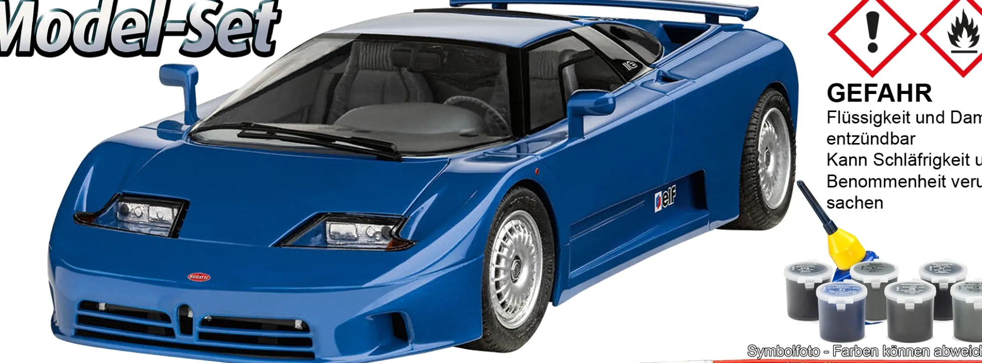 Revell 67353 Bugatti EB 110 Model Set | Auto Bausatz 1:24