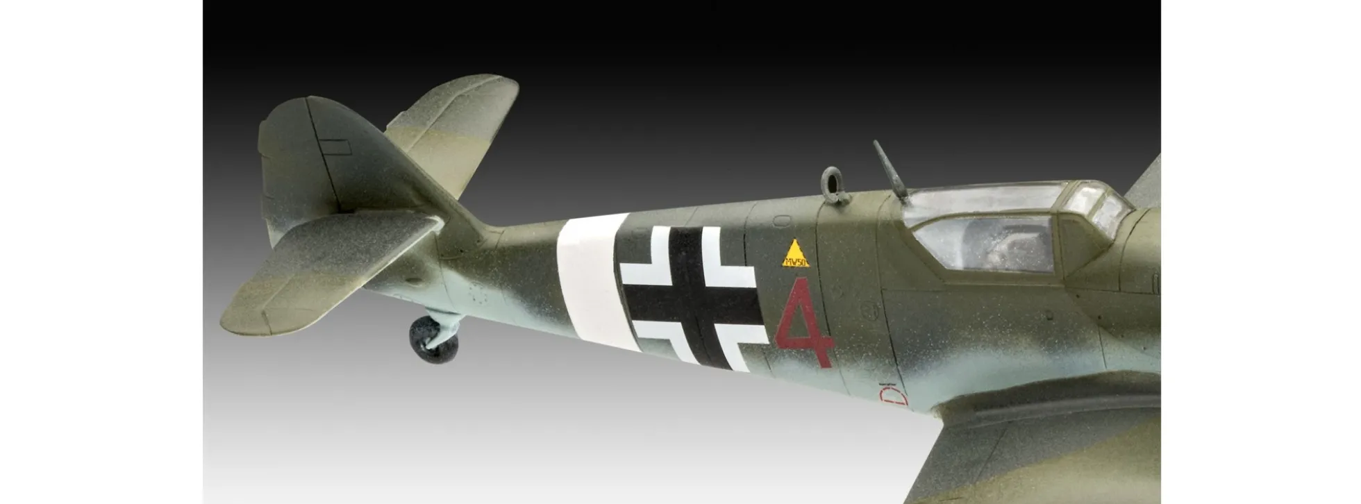 Revell 03710 Combat Set Bf109G-10 + Spitfire | Flugzeug Bausatz 1:72