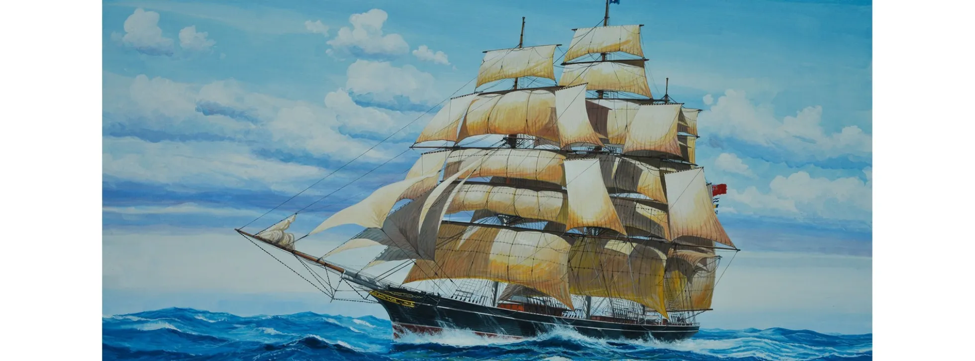 Revell 05422 Cutty Sark - Historisches Schiffsmodell als Bausatz im Maßstab 1:96