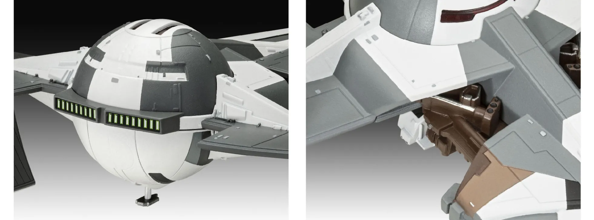 Revell 05638 Darth Mauls Sith Infiltrator Geschenkset | Raumschiff Bausatz 1:120