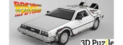 Revell 00221 DeLorean Back to the Future | 3D-Puzzle