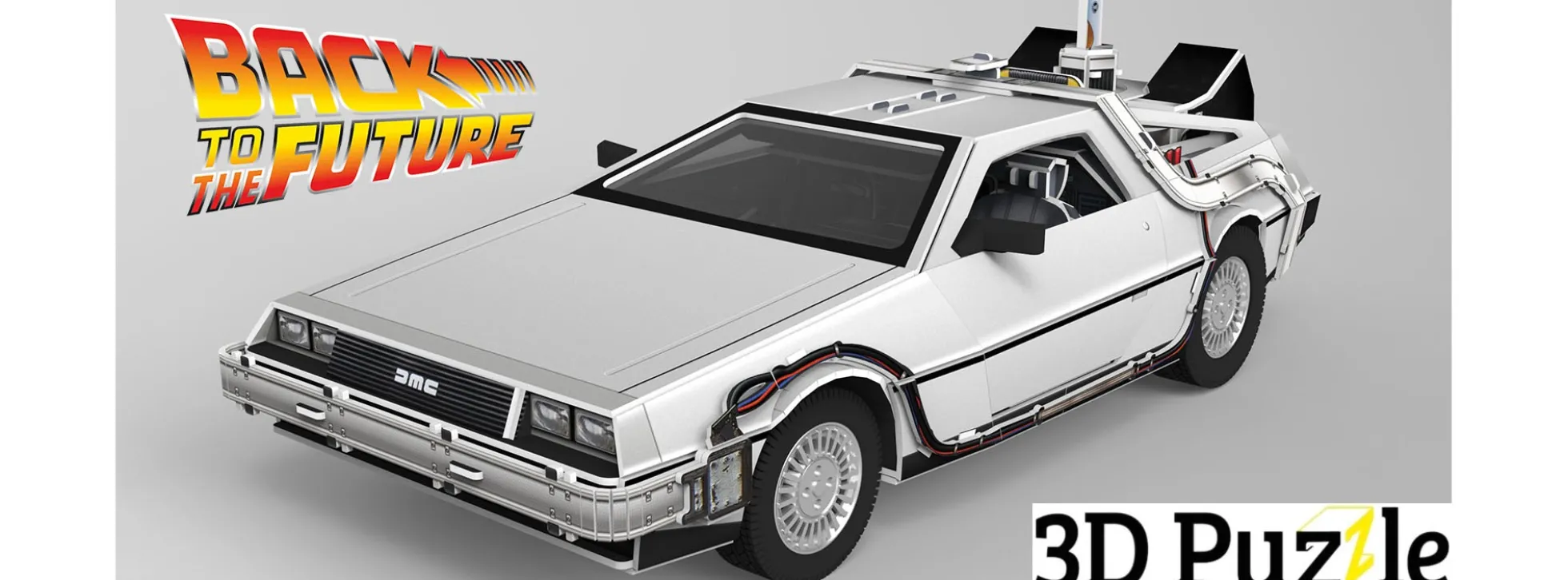 Revell 00221 DeLorean Back to the Future | 3D-Puzzle