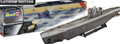 Revell 05180 Deutsches U-Boot Typ IX C U505 Platinum Edition | U-Boot Bausatz 1:72