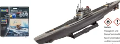 Revell 65154 Deutsches U-Boot Typ VII C/41 Model-Set | U-Boot Bausatz 1:350