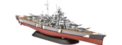 Revell 05637 Die legendäre Bismarck Geschenkset | Schiffbausätze 1:700/1:1200