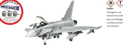 Revell 74282 Eurofighter Typhoon Einsitzer | Starter-Kit | Flugzeug Bausatz 1:144