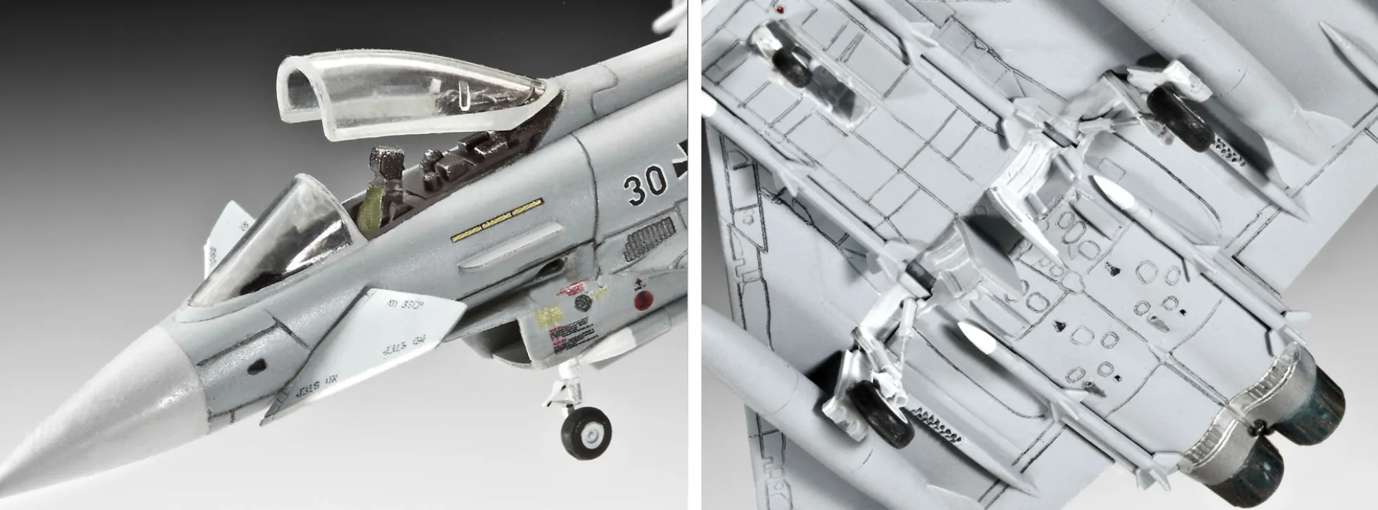 Revell 64282 Eurofighter Typhoon Flugzeug Model-Set 1:144
