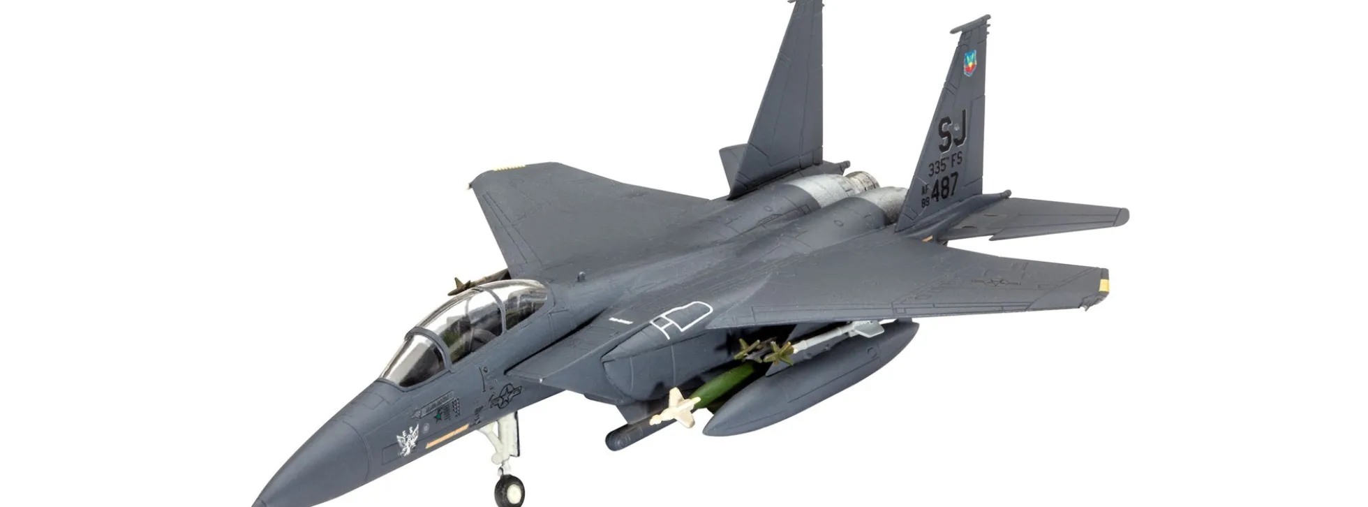 Revell 03972 F-15E Strike Eagle m. Bomben | Flugzeug Bausatz 1:144