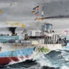 Revell 05132 Flower Class Corvette HMCS Snowberry | Schiff Bausatz 1:144