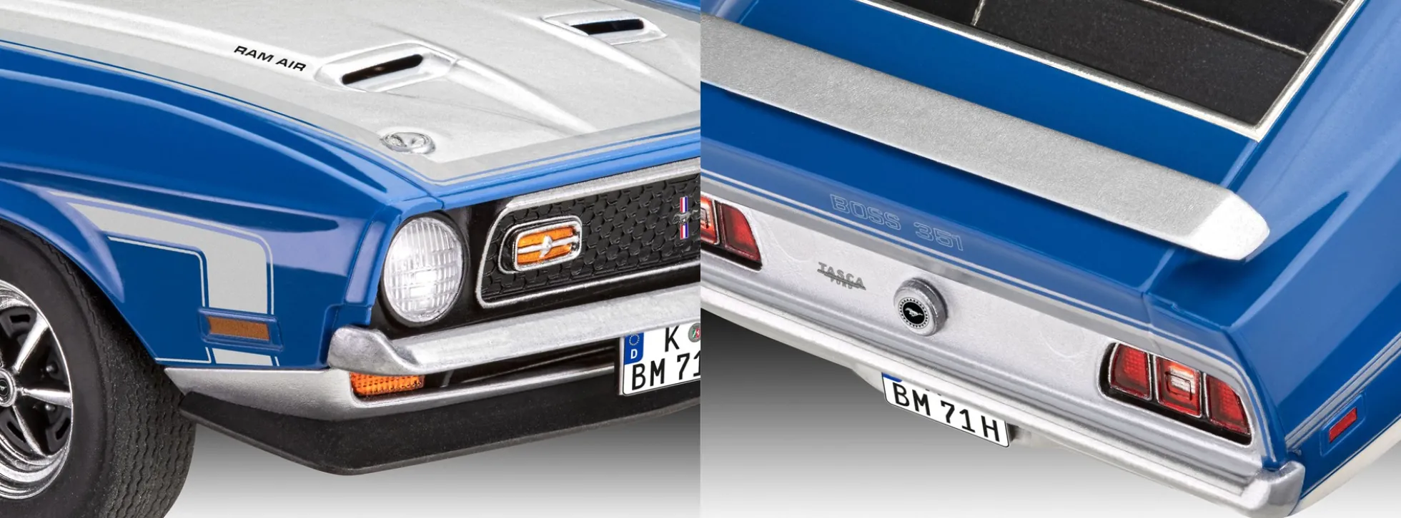 Revell 07699 71 Ford Mustang Boss 351 | Auto Bausatz 1:25