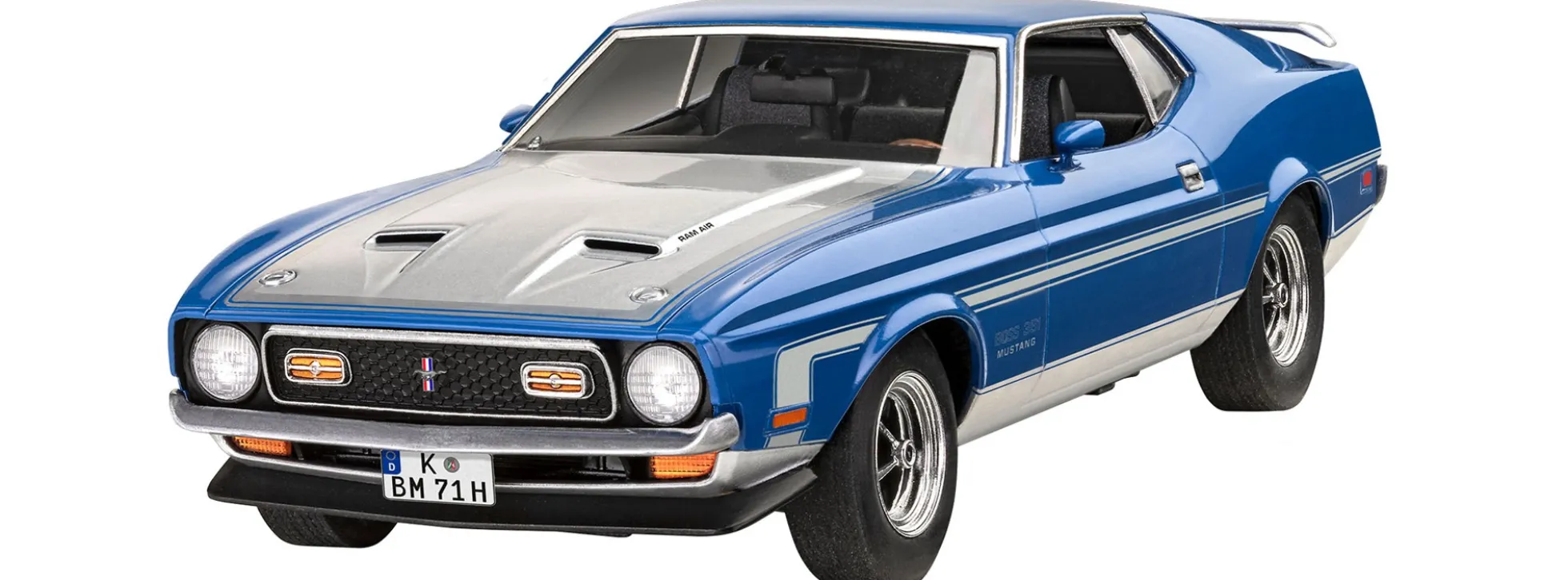 Revell 07699 71 Ford Mustang Boss 351 | Auto Bausatz 1:25