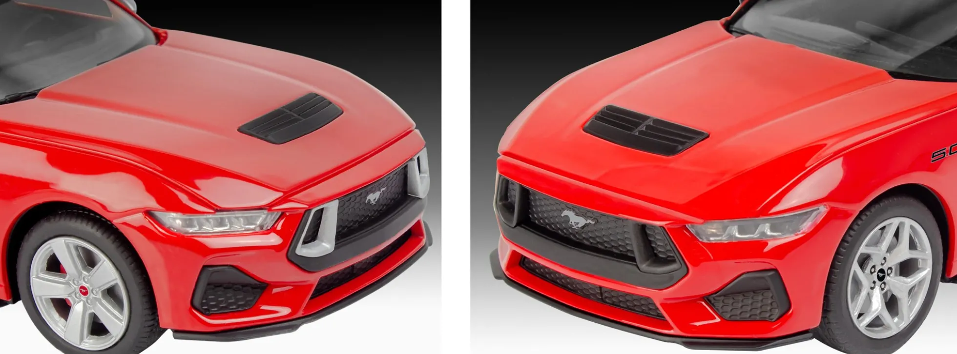 Revell 07743 2024 Ford Mustang GT easy-click | Auto Bausatz 1:25