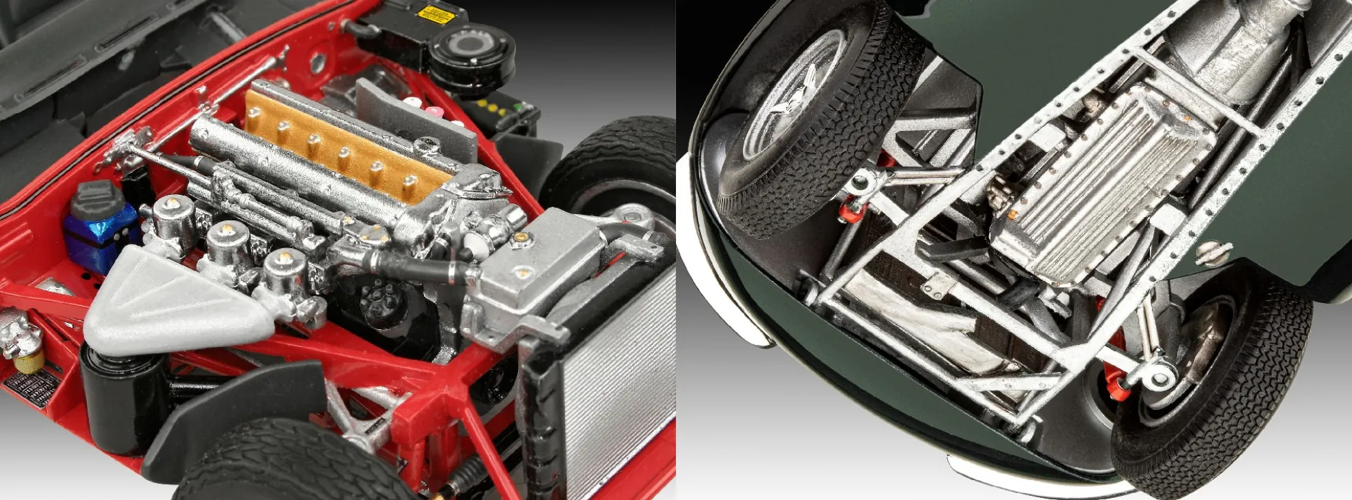 Revell 05667 Geschenk Set Jaguar 100. Jubiläum | Auto Bausatz 1:24