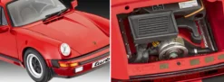 Revell 05634 Geschenkset Porsche 911 Turbo 50. Jahrestag | Auto Bausatz 1:24