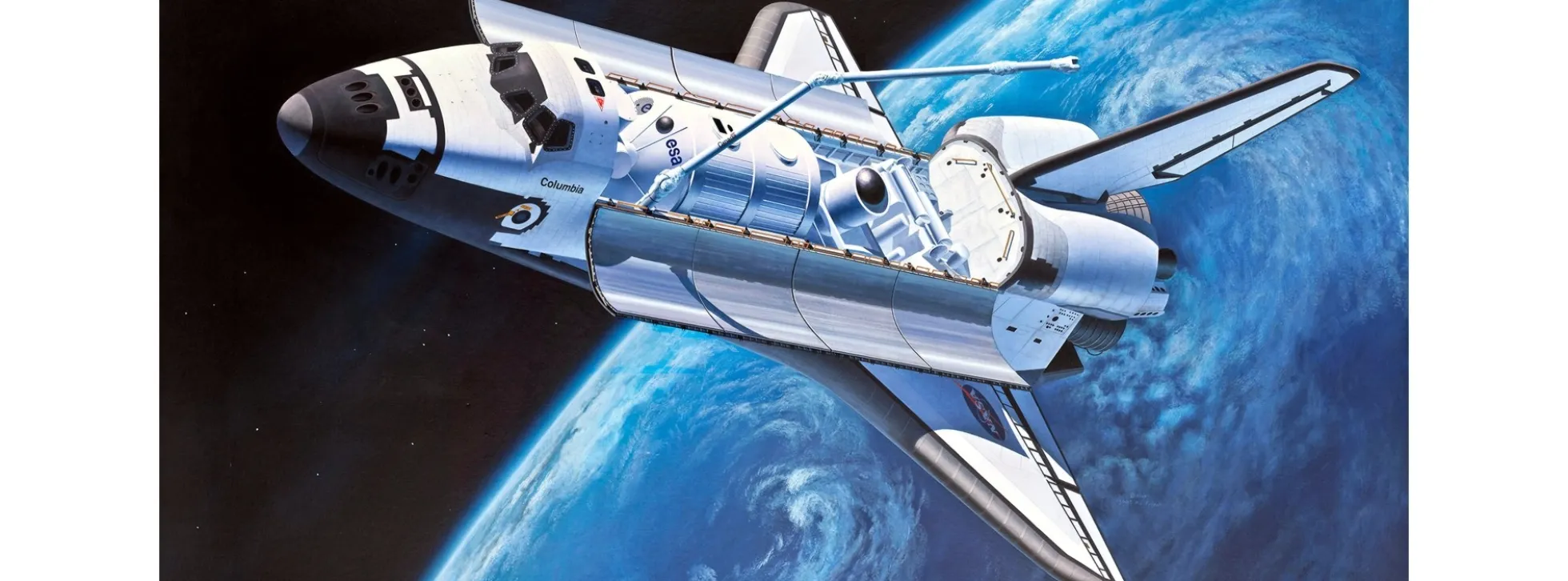 Revell 05673 Geschenkset Space Shuttle | 40th Anniversary | Raumfahrt Bausatz 1:72