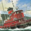 Revell 65207 Harbour Tug Boat Model-Set | Schiff Bausatz 1:108