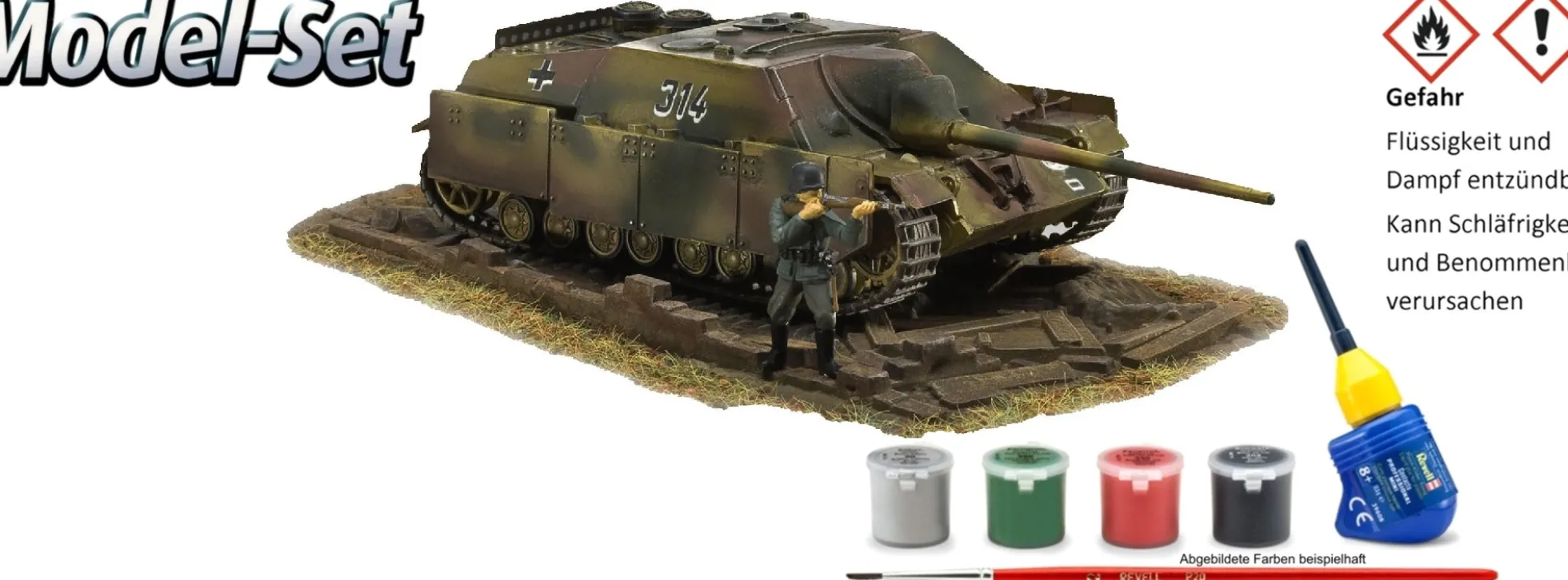Revell 63359 Jagdpanzer IV L/70 Model Set | Panzer Bausatz 1:76